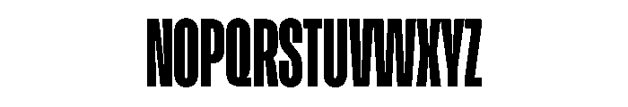 Enfilade8x Black Font UPPERCASE