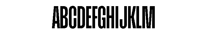 Enfilade8x Bold Font UPPERCASE