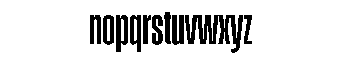 Enfilade8x Bold Font LOWERCASE