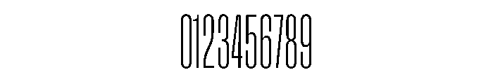 Enfilade8x Hairline Font OTHER CHARS
