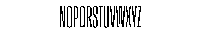 Enfilade8x Light Font UPPERCASE