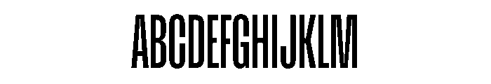 Enfilade8x Medium Font UPPERCASE