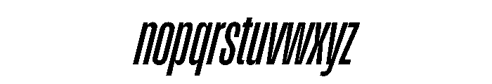 Enfilade8x MediumOblique Font LOWERCASE