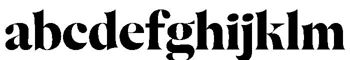 Englisch Extrabold FONT