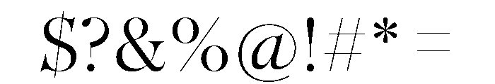 Englisch Light 7e428437 Font OTHER CHARS