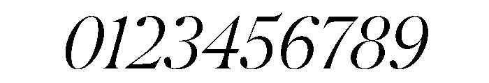 Englisch LightItalic Font OTHER CHARS