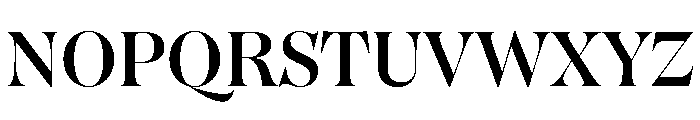 Englisch Medium Font UPPERCASE
