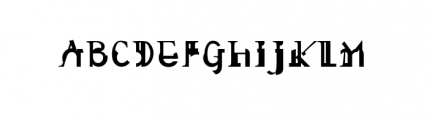 Entropy (plain) Font LOWERCASE