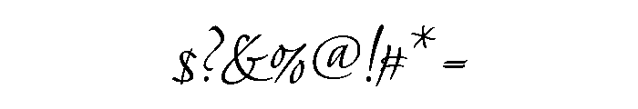 Englewood Regular Font OTHER CHARS