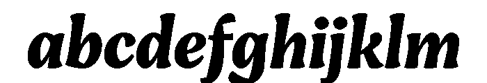 Engria Bold Italic FONT