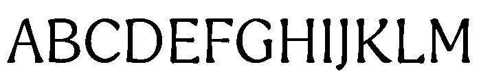 Engria Book Font UPPERCASE