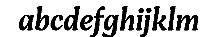 Engria Medium Italic FONT