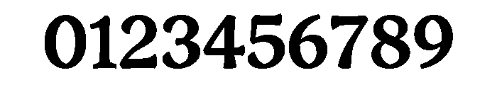 Engria Medium Font OTHER CHARS