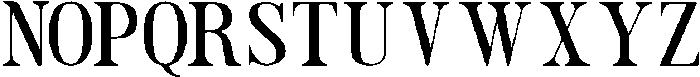 Eonique Regular otf (400) Font UPPERCASE