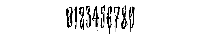 Ephemeral Nightmares Font OTHER CHARS