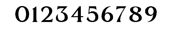 Ephira Regular Font OTHER CHARS