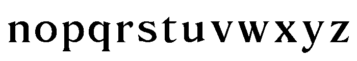 Ephira Regular Font LOWERCASE
