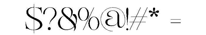 Epical Roman Font OTHER CHARS