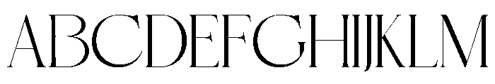Epical Roman Font UPPERCASE