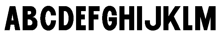 Epigraphy Condensed Black Font UPPERCASE
