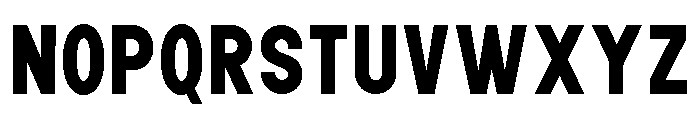 Epigraphy Condensed Black Font UPPERCASE
