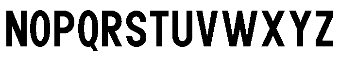 Epigraphy Condensed Bold Font UPPERCASE