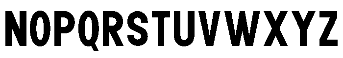 Epigraphy Condensed Extra Bold Font UPPERCASE