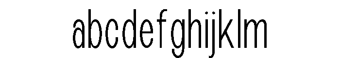 Epigraphy Condensed Extra Light FONT
