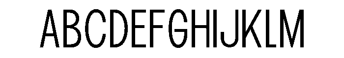 Epigraphy Condensed Light Font UPPERCASE