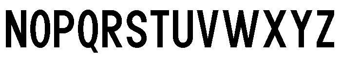 Epigraphy Condensed Semi Bold Font UPPERCASE