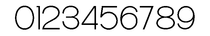 Epigraphy Expanded Extra Light Font OTHER CHARS