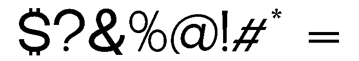 Epigraphy Expanded Medium Font OTHER CHARS