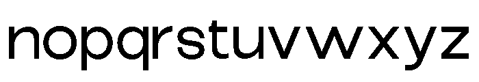 Epigraphy Expanded Medium Font LOWERCASE