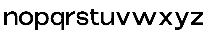 Epigraphy Expanded Semi Bold Font LOWERCASE