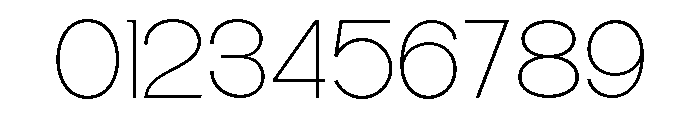 Epigraphy Expanded Thin Font OTHER CHARS