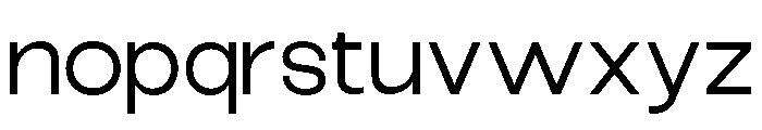 Epigraphy Expanded Font LOWERCASE