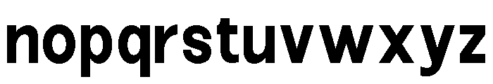 Epigraphy Extra Bold Font LOWERCASE