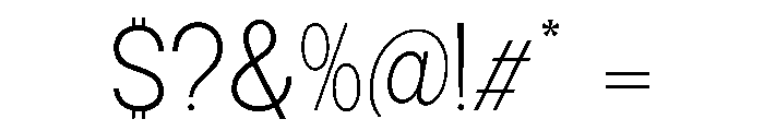 Epigraphy Extra Light Font OTHER CHARS