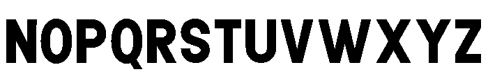 Epigraphy Semi Condensed Black Font UPPERCASE