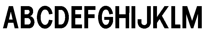 Epigraphy Semi Condensed Bold Font UPPERCASE