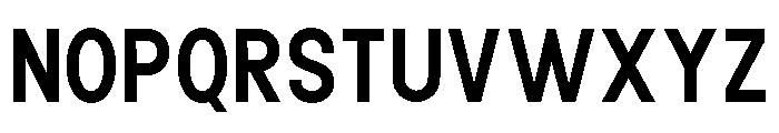 Epigraphy Semi Condensed Bold Font UPPERCASE