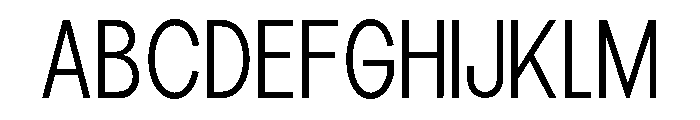 Epigraphy Semi Condensed Light Font UPPERCASE