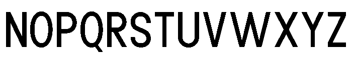 Epigraphy Semi Condensed Medium Font UPPERCASE