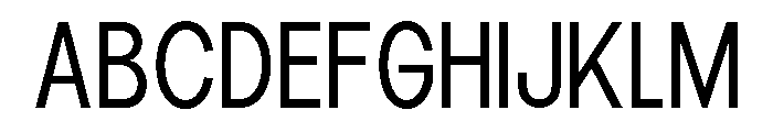 Epigraphy Semi Condensed Font UPPERCASE