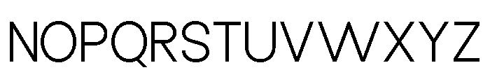 Epigraphy Semi Expanded Light Font UPPERCASE