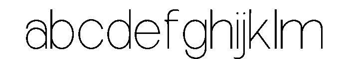 Epigraphy Semi Expanded Thin FONT