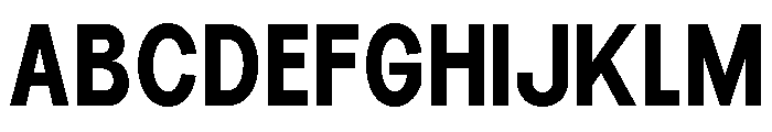 Epigraphy SemiCond ExtBd Font UPPERCASE