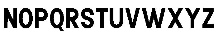 Epigraphy SemiCond ExtBd Font UPPERCASE