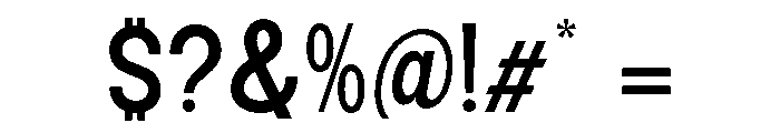 Epigraphy SemiCond SemBd Font OTHER CHARS