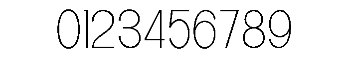 Epigraphy Thin Font OTHER CHARS